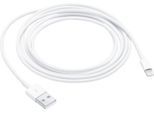 Apple Lightning to USB Cable (2 m) Smartphone-Kabel, Lightning, USB (200 cm), weiß