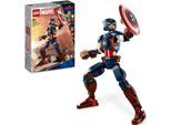 LEGO® Konstruktionsspielsteine Captain America Baufigur (76258), LEGO® Marvel, (310 St), Made in Europe, bunt