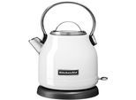 KitchenAid Wasserkocher 5KEK1222EWH WEISS, 1,25 l, 2200 W, weiß