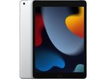 Apple iPad 10.2" Wi-Fi + Cellular (2021) Tablet (10,2", 256 GB, iPadOS, 4G (LTE), silberfarben