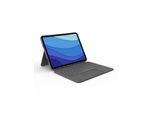 Logitech Combo Touch for iPad Pro 11'' (1/2/3rd gen.) - UK - Tastatur & Folio-Set - Englisch - UK - Grau