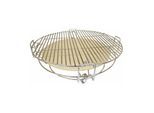 Set de grilles pour barbecue Kamado de 40 cm - Blanc