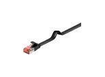 CAT 6 flat patch cable U/FTP black