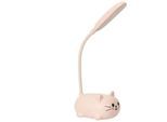 Lampe veilleuse LED chat rose - Rose