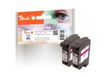 Peach HP 40 m 2 Druckköpfe 2*ma ersetzt Xerox, HP No. 40 m*2, 51640ME*2 für z.B. HP Color Copier 210, HP Color Copier 210 LX, HP Copyjet (wiederaufbereitet)