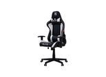 ELITE Gaming-Stuhl DESTINY, Rücken- und Nackenkissen, Wippmechanik, bis 170kg, Sitzhöhe 45-55, MG200 (Schwarz Weiß)