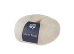 Mohair Moda Lana Grossa, Rohweiss, aus Mohair