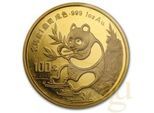 1/2 Unze Goldmünze China Panda 1991