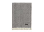 Andersen Furniture - Twill Weave Decke 130 x 180 cm, weiß / grau