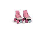 Byox Rollschuhe Alicorn, ABEC-5, Glitzersteinchen, PU-Räder, Größe XL 38 - 39