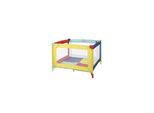 Lorelli Reiselaufstall PLAY, Laufstall klappbar mit Spieldecke, Tragetasche bunt