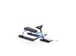 Byox Kinderschlitten Vihren Lenkschlitten, Lenkrad, Zugseil, wasserdichter Sitz blau