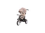 Lorelli Tricycle Jaguar 4 in 1 Schiebestange Sitz drehbar, verstellbar, Faltdach hellbraun