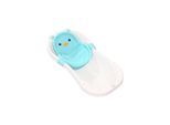 Lorelli Baby Badenetz Pinguin, Clips aus Kunststoff, Badewannennetz, ab Geburt blau