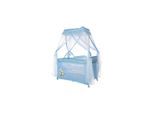 Lorelli Reisebett Magic Sleep 2 Ebenen Baldachin Mobile Wickelauflage faltbar hellblau