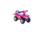 Lorelli Kinder Rutschauto ATV Signalton Rückenlehne Quad Design Staufach pink