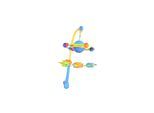 Moni Musikmobile Orbit TL016, drehbares Mobile, Spielzeug, Musik und Licht