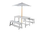 roba® Garten-Kindersitzgruppe »Stars Grau«