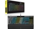 Corsair Gaming-Tastatur »Corsair K100 RGB«, (Handgelenkauflage-Multimedia-Tasten-programmierbare G-Tasten)