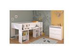 Parisot Kinderzimmer Set 2tlg "Pirouette 16" Weiß