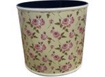Ambiente Haus Übertopf »Rosen Papierkorb 30cm«, (1 St.)