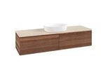 Villeroy & Boch Antao Waschtischunterschrank 1600x360x500mm L36113HM mit Beleuchtung mit Struktur FK/AP: HM/3