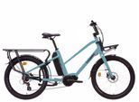 Villette Beraud, Longtail, Mittelmotor, E-Bike, 7sp, 13Ah, blau