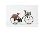 Via Veneto Cityfahrrad 28 Zoll 605 Aluminium Lady NERO PDC