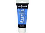 El Greco Acrylic Tube lichtblau 75 ml Künstlerfarben - Kreul