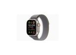 Apple Watch Ultra 2 GPS + Cellular 49mm - Titanium Case with Green/Grey Trail Loop - M/L