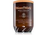Woodwick Renew Cherry Blossom & Vanilla geurkaars met een houten lont 368 g