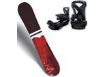 Snowboard TRANS "TRANS FR MAN RED 21/22" Gr. 157, bunt (aubergine, schwarz, rot), Snowboards, 157, Holzwerkstoff