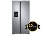 Samsung Side-by-Side »Samsung Food Center RS8000, 635l, Edelstahl-Optik, RS68A884CSL/WS«, 178 cm hoch, 91.2 cm breit