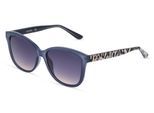 Guess GU7828 Damen-Sonnenbrille Vollrand Butterfly Kunststoff-Gestell, blau