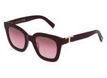 Tod's TO0301 Damen-Sonnenbrille Vollrand Butterfly Kunststoff-Gestell, rot