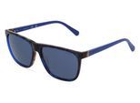 GANT GA7207 Herren-Sonnenbrille Vollrand Eckig Kunststoff-Gestell, blau