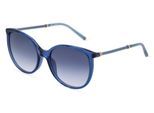 ESCADA ESCSESD49 Damen-Sonnenbrille Vollrand Butterfly Kunststoff-Gestell, blau