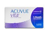 Acuvue Vita (6er Packung) Monatslinsen (-1 dpt & BC 8.8) mit UV-Schutz