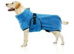 SwissPet Wety Hundebademantel blau L