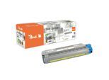 Peach O4650-75 Toner ye ersetzt OKI 46507505 für z.B. OKI C 612 DN, OKI C 612 N, OKI C 612 (wiederaufbereitet)