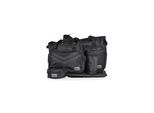 Moni Wickeltasche Stella, Set mit Wickelunterlage, Isoliertasche f. Babyflaschen schwarz