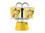 BIALETTI Espressokocher "Mini Express Lichtenstein 2 Tassen, Gelb"