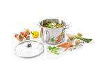 Jumbotopf mit Glasdeckel 14 l