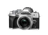 Olympus Kompaktkamera »E-M10 Mark IV Kit 14-42 Silber«, 20,3 MP, WLAN (WiFi)