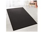 Karat Sisal-Teppich Amazonas Schwarz Mit Bordüre