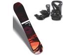 Snowboard F2 "FTWO Reverse 01 MAN Sunset 21/22" Snowboards Gr. 157, bunt (black, blue, sunset cooper, white) Snowboards