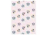 Plaid Polaire en flanelle Disney Minnie - Rose 150X110 cm