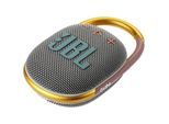 JBL Clip 4 Bluetooth® Lautsprecher inkl. Halterung, Outdoor, staubfest, tragbar, wasserdicht Grau, Orange