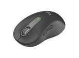 Logitech Signature M650 L for Business - Maus - Für Rechtshänder - 5 Tasten - kabellos - Bluetooth, 2.4 GHz