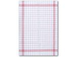 Dyckhoff Geschirrtuch »KARO / Halbleinen - 60x80 cm«, (Set, 10 tlg.)